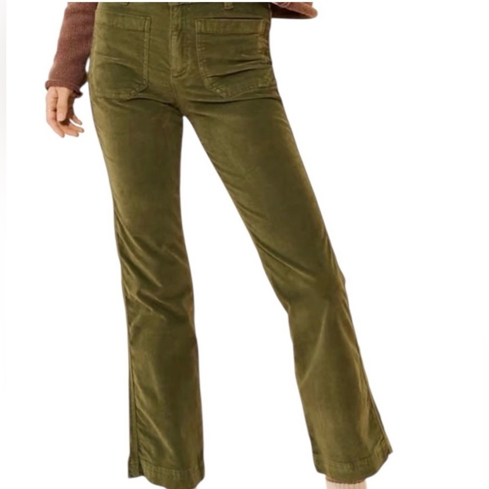 Green Corduroy Pants